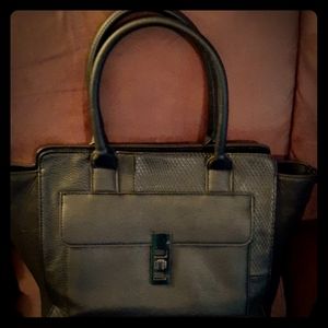 Medium size black purse